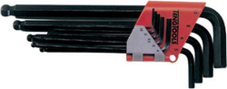 Fotoja e Set çelësash inbus Teng Tools, 9 copë, 5/64 - 3/8", L