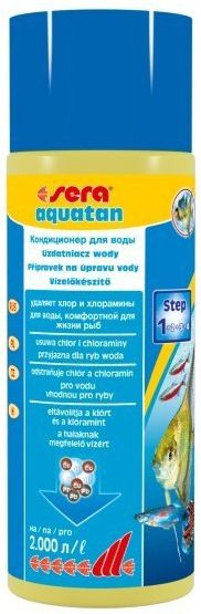 Fotoja e Pastrues për akuarium Sera Aquatan, 500ml/2000l