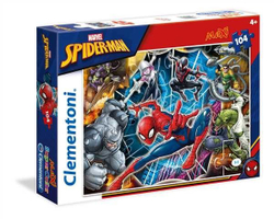 Fotoja e Puzzle Clementoni Maxi - Spiderman (GXP-633685), 4+, 104 pjesë