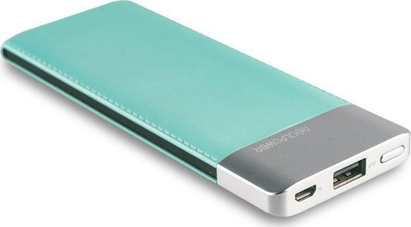 Fotoja e Powerbank Realpower PB-5500, 5500mAh, e gjelbër