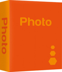 Fotoja e Album fotografish ZEP Basic, 300 x 13 x 19 cm, portokalli
