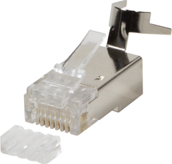 Fotoja e Konektor LogiLink RJ45 Modular Plug, 10 copë (MP0030)