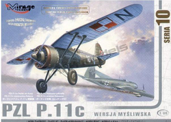 Fotoja e Model aeroplani Mirage PZL P11c