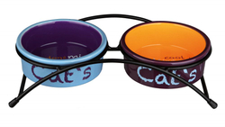 Fotoja e Set tasa qeramike për mace Trixie, 2 x 0.3l