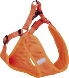 Fotoja e Kollare për qen Nobby Mesh Reflect Harness, XS (33-41cm), portokalli
