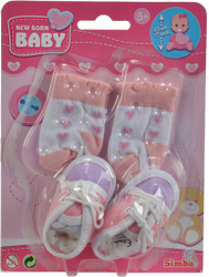 Fotoja e Set veshje për kukulla Simba Shoes & Socks (105560844)