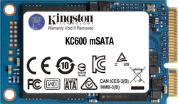Fotoja e Disk SSD Kingston, KC600, 256 GB, mSATA SATA III SSD