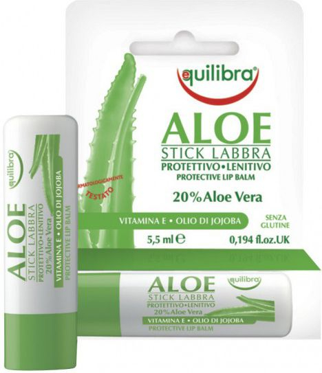 Fotoja e Shkop për buzë Equilibra Aloe, 5.5ml