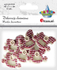 Fotoja e Set i dekoreve Titanum Felt 3D Rocking Horses, 6 copë, Picture 1