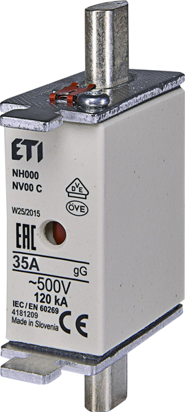 Fotoja e Furnizues me energji elektrike NH gG AC, 690V gG, 35A/500V