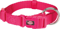 Fotoja e Kollare për qen Trixie Premium, L-XL, 40-46cm/25mm, rozë