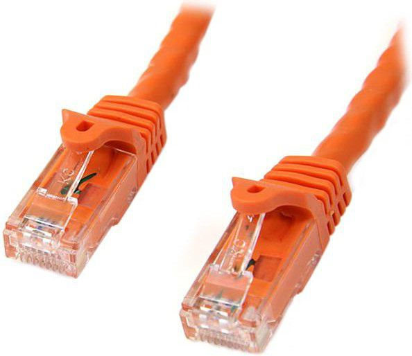 Fotoja e Kabllo StarTech RJ-45/RJ-45, kat.6, 7m, portokalli