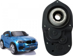 Fotoja e Set motor dhe kuti e shpejtësive LEANToys për Aku BMW X6M