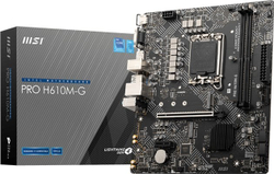 Fotoja e Pllakë amë MSI PRO H610M-G, Intel H610, Socket 1700, 2 slota, Micro ATX