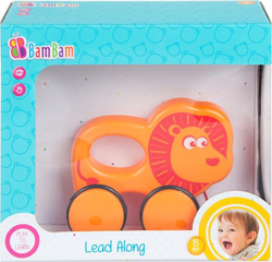 Fotoja e Lodër BamBam Lion On Wheels 0/12, e portokalltë