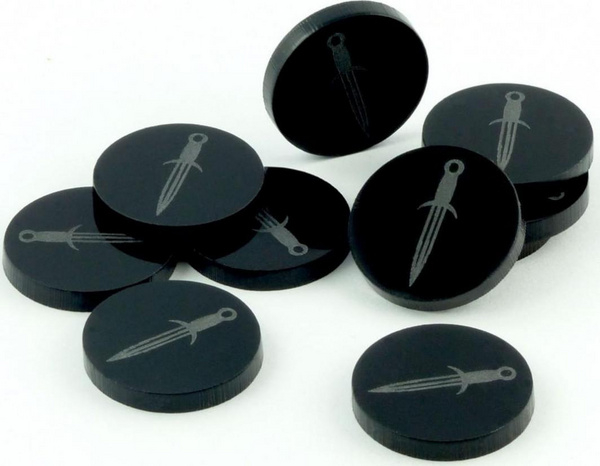 Fotoja e Figurë për lojë tavoline Crafters: Acrylic Markers Satin, 10 copë