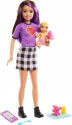 Fotoja e Kukulla Barbie Mattel Skipper, Dado + Bebe