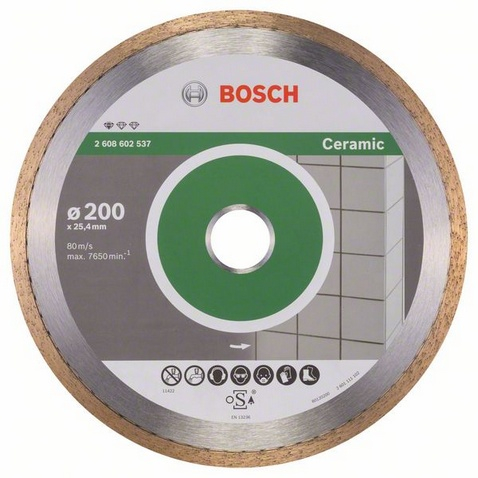 Fotoja e Disk për prerje Bosch, 200x25.4mm