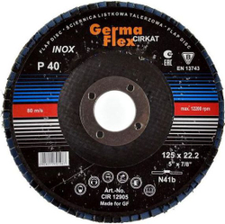 Fotoja e Disk prerës Germaflex P80, 1125mm, i zi