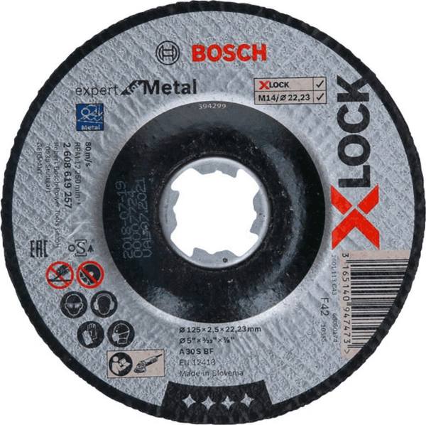 Fotoja e Disk prerës Bosch X-LOCK EfM 125x2.5mm