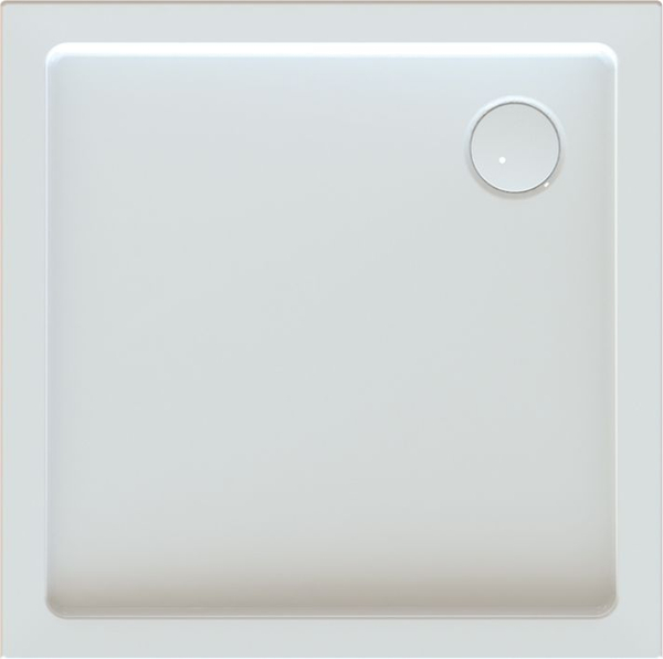 Fotoja e Tabaka dushi Sanplast, 90 cm x 90 cm (615-040-1130-01-000), e bardhë
