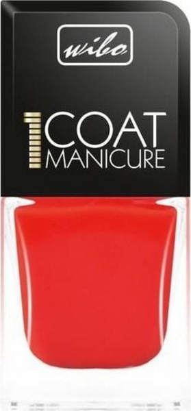 Fotoja e Llak thonjësh Wibo 1 Coat, 8.5 ml, i kuq