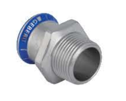 Fotoja e Përshtatës Geberit Mapress Edelstahl, 18mm x 1/2"