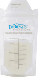 Fotoja e Shishe për ruajtje të qumështit Dr Browns Food Bags 25x180ml
