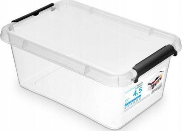 Fotoja e Kuti Orplast Simple Box universale, 4.5L, transparente