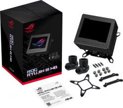 Fotoja e Bllok uji për ftohës ASUS ROG Ryujin III WB, Asetek, 3.5” LCD, i zi