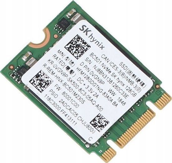 Fotoja e Disk SSD Lenovo Hynix BC501 128G M.2 2242