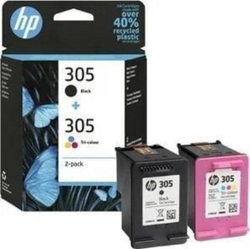 Fotoja e Ngjyrë për printer HP ink No. 305 2-Pack 6ZD17AE Inkjet, e kaltër/magenta/verdhë
