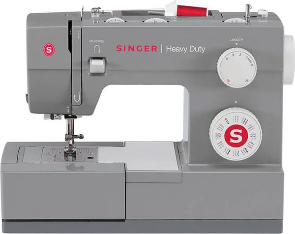 Fotoja e Makinë qepëse Singer Heavy Duty 4432, e hirtë