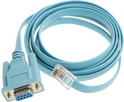 Fotoja e Kabllo Cisco RJ45 - DB9F (CAB-CONSOLE-RJ45=), e kaltër