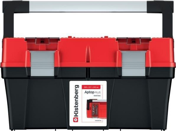 Fotoja e Organizuesi i veglave Prosperplast Aptop Plus, i kuq/transparent