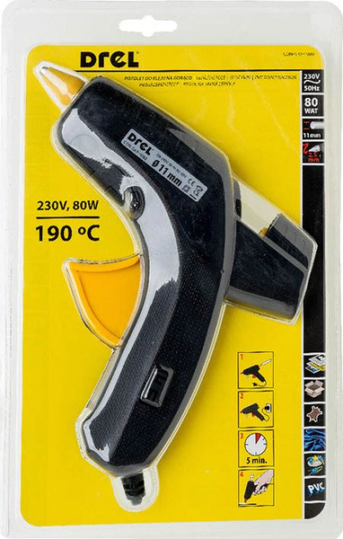 Fotoja e Pistoletë për ngjitës Condor CON-GKP-1080, 80 W, e zezë