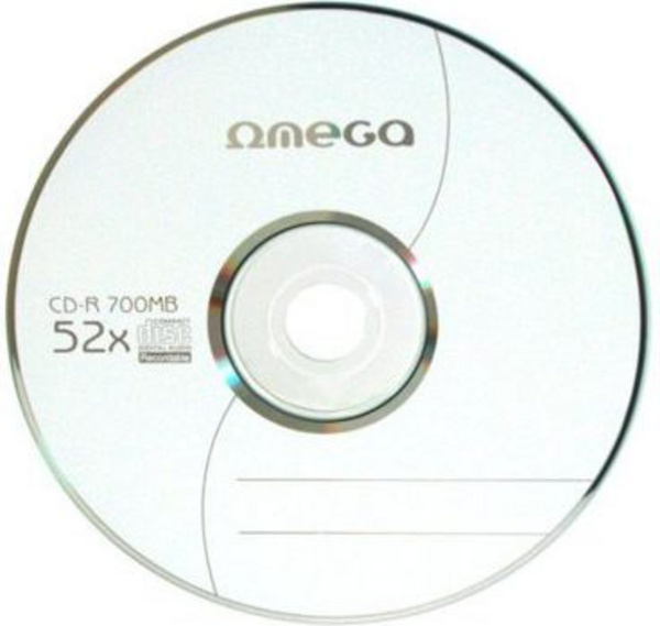 Fotoja e CD Omega 700 MB 52x (56461), 1 copë