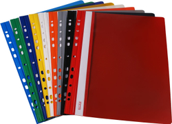 Fotoja e Set dosje plastike Biurfol Hard PVC, A4, 20 copë, të bardha