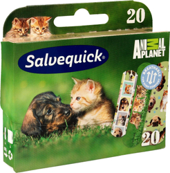 Fotoja e Fashë për fëmijë Salvequick Animal Planet, 20 copë