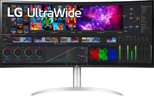 Fotoja e Monitor LG 40WP95XP-W, 39.7'', UltraWide 5K, i bardhë