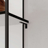 Fotoja e Raft për libra Decortie Archy 180x53x31.7cm, i bardhë/zi, Picture 4