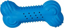 Fotoja e Lodër për qen Trixie Cooling Bone, 11cm, e kaltër