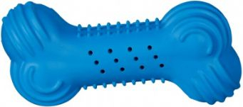Fotoja e Lodër për qen Trixie Cooling Bone, 11cm, e kaltër