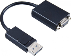 Fotoja e Përshtatës AV Lenovo DisplayPort në D-Sub (VGA), i zi