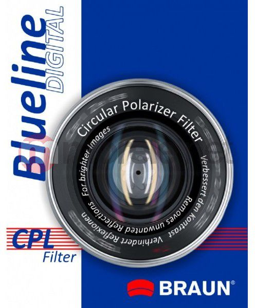 Fotoja e Filtër fotografik Braun Phototechnik Blueline CPL, 49 mm