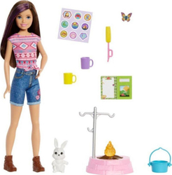 Fotoja e Set Mattel Barbie Doll Kamping - Skipper dhe Pet (HDF69/HDF71)