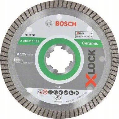 Fotoja e Disk prerës Bosch X-Lock 125mm