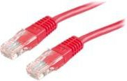 Fotoja e Kabllo rrjeti Roline Patchcord UTP, Cat6, 1m, e kuqe