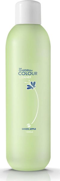 Fotoja e Pastrues thonjësh për aplikim xheli Silcare The Garden of Color Cleaner Green Apple, 1000ml