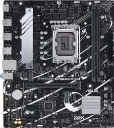 Fotoja e Pllakë amë ASUS PRIME B760M-R D4, Intel B760, Socket 1700, 2 slota, Micro ATX